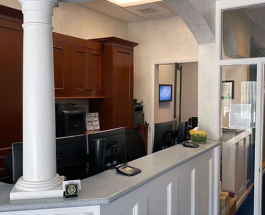 Waiting Area of Wellesley Dental Arts