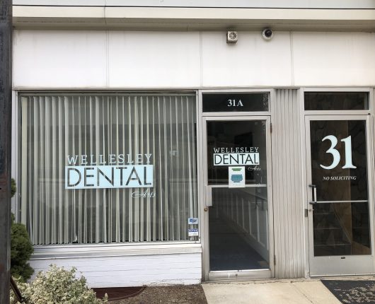 Outside View of Wellesley Dental Arts- Washington Street